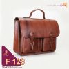 الگوی کیف دستی مردانه چرمی مدل هاکان F 128