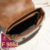 الگوی کیف دوشی چرمی مدل کارن F9864