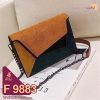 الگوی کیف دوشی زنانه چرمی مدل پریماه F 9883