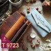 الگوی کیف پول زنانه چرمی مدل آلا T 9723