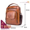 الگوی کیف دوشی اسپورت چرمی مدل بارمان T 9768
