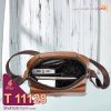 الگوی کیف دوشی مردانه چرمی مدل فرهان T 11128