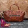 الگوی کیف دوشی زنانه چرمی مدل لیلیوم T 9803