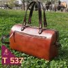الگوی ساک دستی مردانه چرمی مدل ارمیا T 537