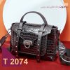 الگوی کیف دستی زنانه چرمی مدل چکاوک T 2074