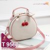 الگوی کیف دوشی زنانه چرمی مدل آیشین T 9560